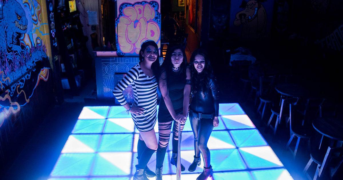 Espacio para bailar, lugar de baile, discoteca