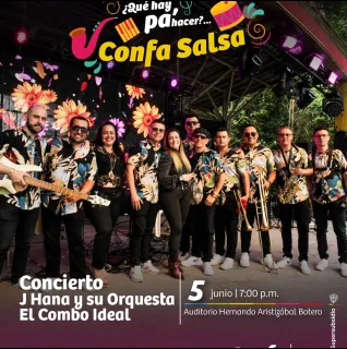 J Hana y la Orquesta Combo Ideal - Confa Salsa - Manizales - Auditorio Hernando Aristizábal Botero